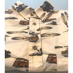 Puritan Men's Surfing Woody Shirt medium pre-owned